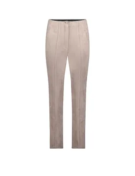 Pantaloni in similpelle 7/8 Slim Fit beige 46 - Betty barclay - FashionsVida
