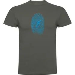 T-shirt à Manches Courtes Biker Fingerprint