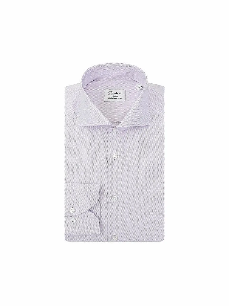 STENSTRÖMS Hemd Slim Fit lila 38 herren - Stenströms - FashionsVida