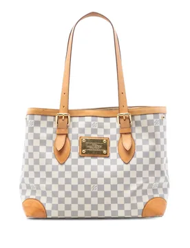 Damier Azur Hampstead MM - Louis Vuitton - FashionsVida