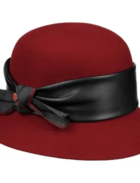 Susanne Wool Hat by - dark red - Damen - Size: One Size - Mayser - FashionsVida