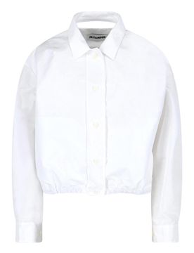 Jil Sander Giacca In Faille Tecnico