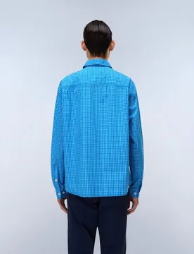 Camisa de algodón de hombre eos ls de corte regular - Napapijri - FashionsVida