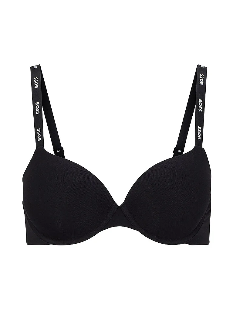 Soutien-gorge à armatures rembourré noir noir 75D - BOSS - FashionsVida