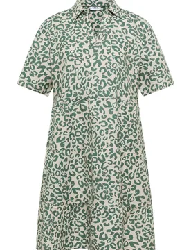 XL LI/CV_Printed Layer Dress female - XL - FashionsVida