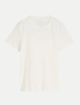 T-Shirt Basic Weiß 3XL - Tom Tailor Casual - FashionsVida