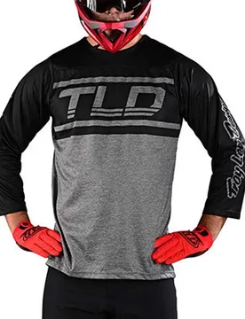 Troy Designs Maglia A Maniche Lunghe Ruckus Bars Black / Off White - Lee - FashionsVida