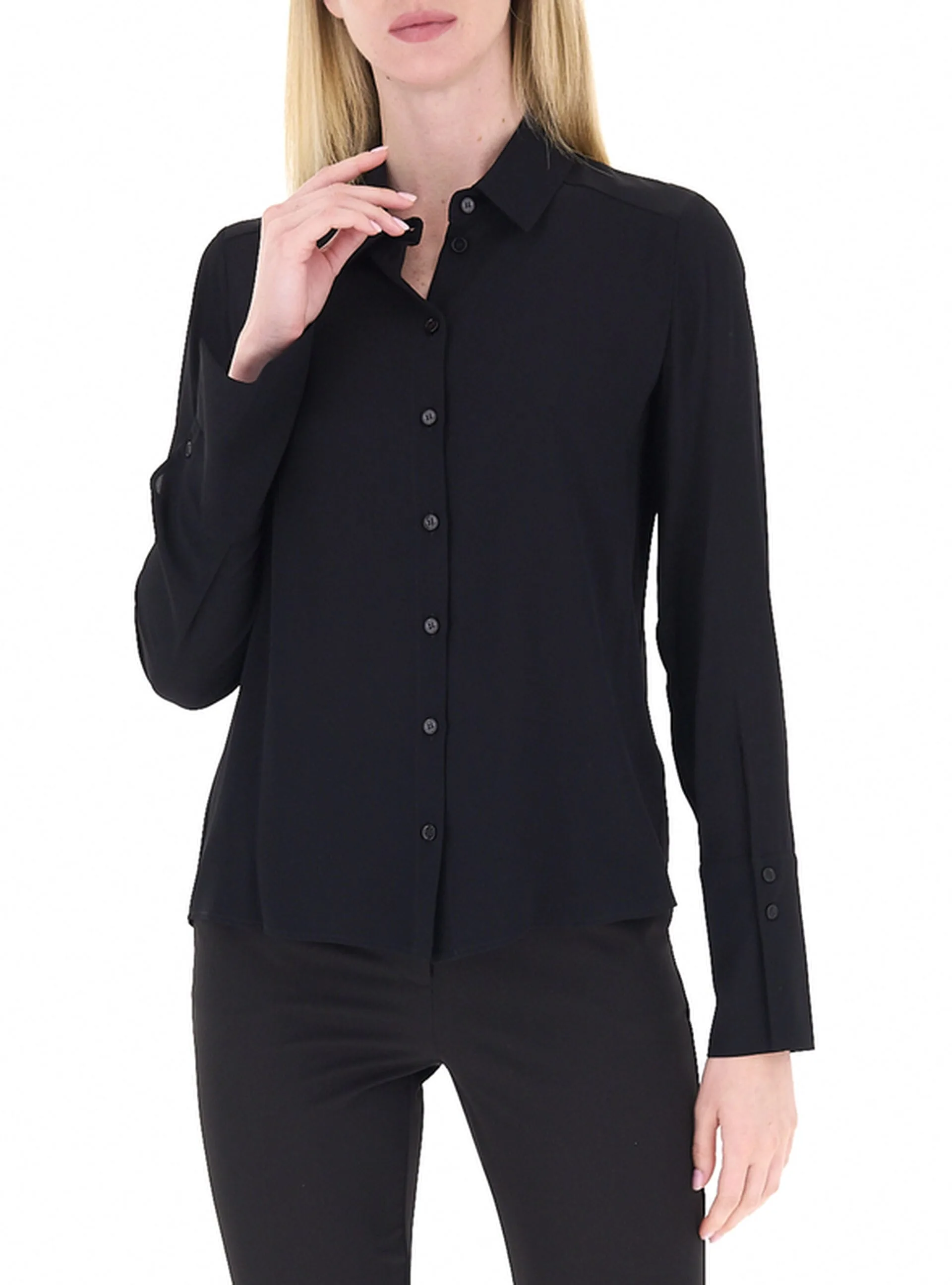 Camicia in viscosa NERO 46 - Patrizia pepe - FashionsVida