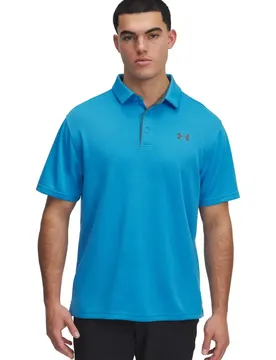 Tech Herren Poloshirt, blau SM