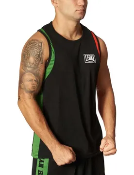 T-shirt Sans Manches Italia Black 2XL