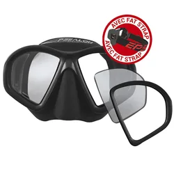 Maschera Per Pesca Subacquea Seaquest Diopter Fat Strap