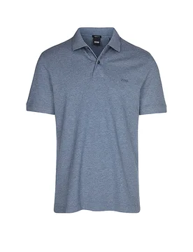 Boss Polo PALLAS bleu clair S - BOSS - FashionsVida