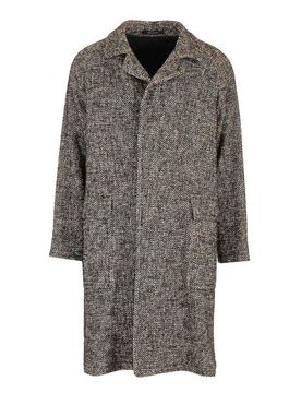 Cappotto di tweed sfoderato