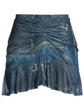 Minifalda Mujer Azul marino S Mujer - Miaou - FashionsVida