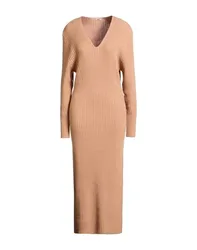 Vestido midi Mujer Camel 36,38,40 Mujer
