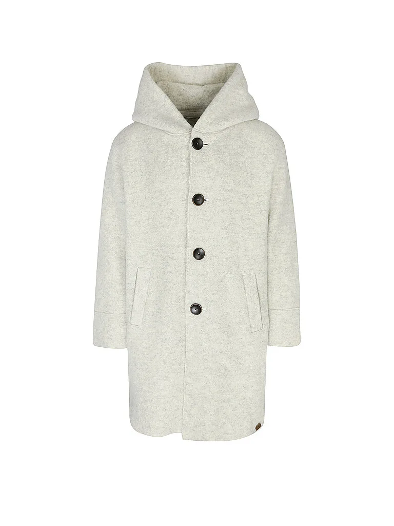 Abrigo de lana corte oversized ADRIANO beige XS - Stapf - FashionsVida