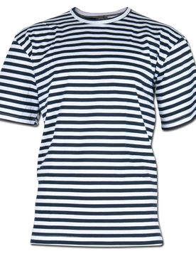 Marine-T-Shirt Halbarm - S Herren S adult Herren