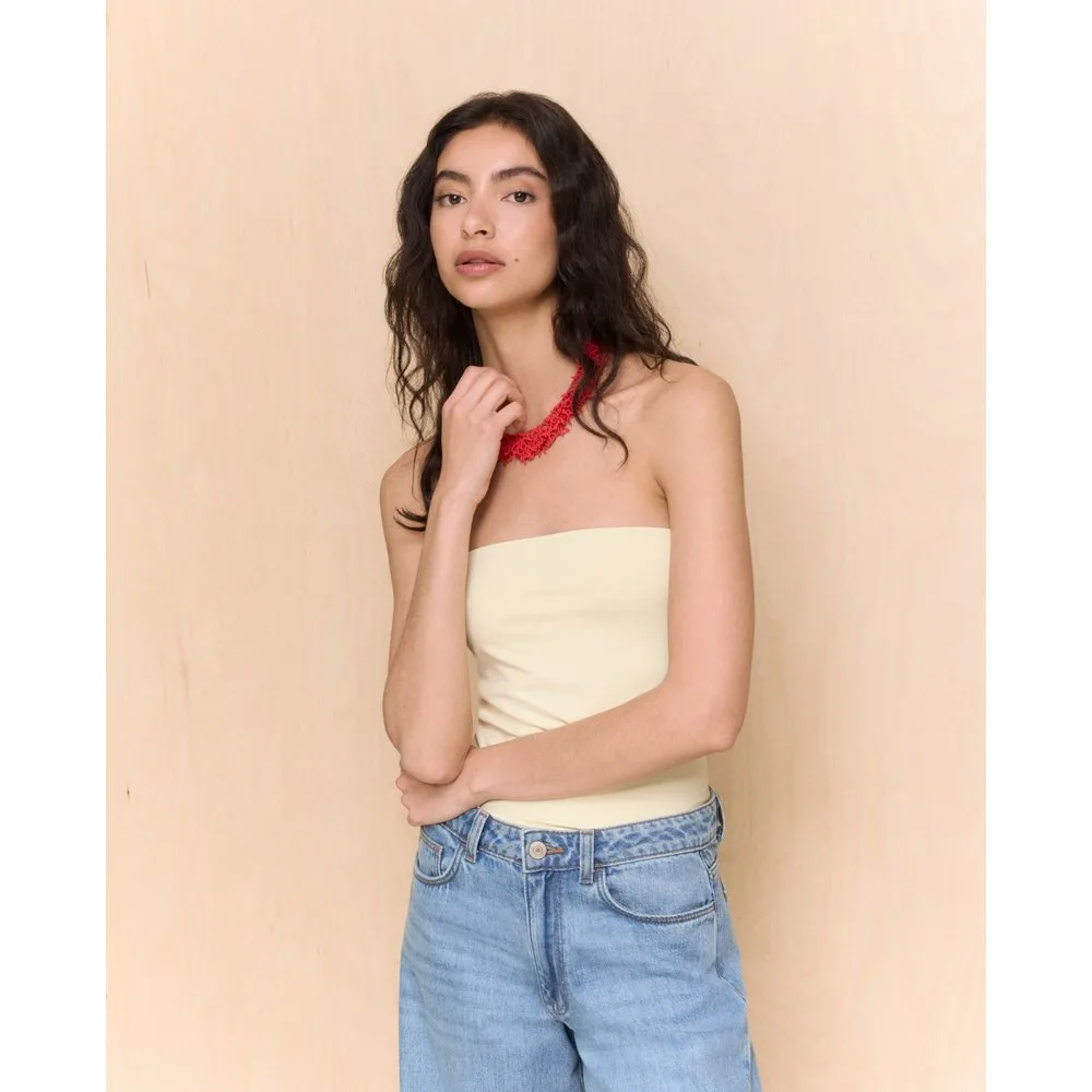 Camiseta lisa sin mangas de mujer - Easy Wear - FashionsVida
