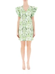 LIU JO Abito in cotone VERDE 38