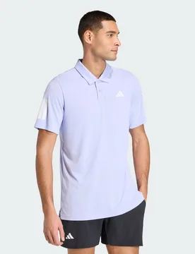 Polo da tennis Club 3-Stripes S Violet Tone - Adidas - FashionsVida