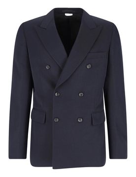 Blazer doppiopetto in lana vergine