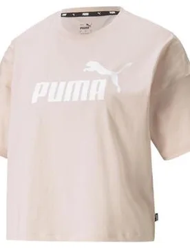 T-Shirts & Poloshirts Essential Cropped Eu S;Eu M;Eu Xs Female - Puma - FashionsVida