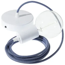 Cables Suspension Luminaire Rc30 1 M Stone Gray / White One Size