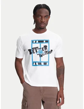 T-Shirt 351U8JW 001 Weiß Regular Fit XL male - Kappa - FashionsVida