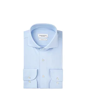 Camicia Japanese Knit azzurro 40 - Profuomo - FashionsVida