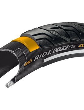 Ride city 700x42c rigida reflectante cubiertas bicicleta paseo (UNICA)