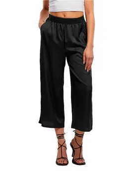 Pantaloni Tb788 Wide Leg Black S