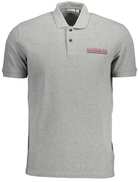 Herren KURZARM-POLO Grau NP0A4EZIERISSS_BA29437_GRIGIO160