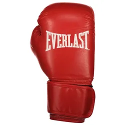 Gants De Boxe En Cuir Synthétique Amateur Competition Fight Red 10 oz