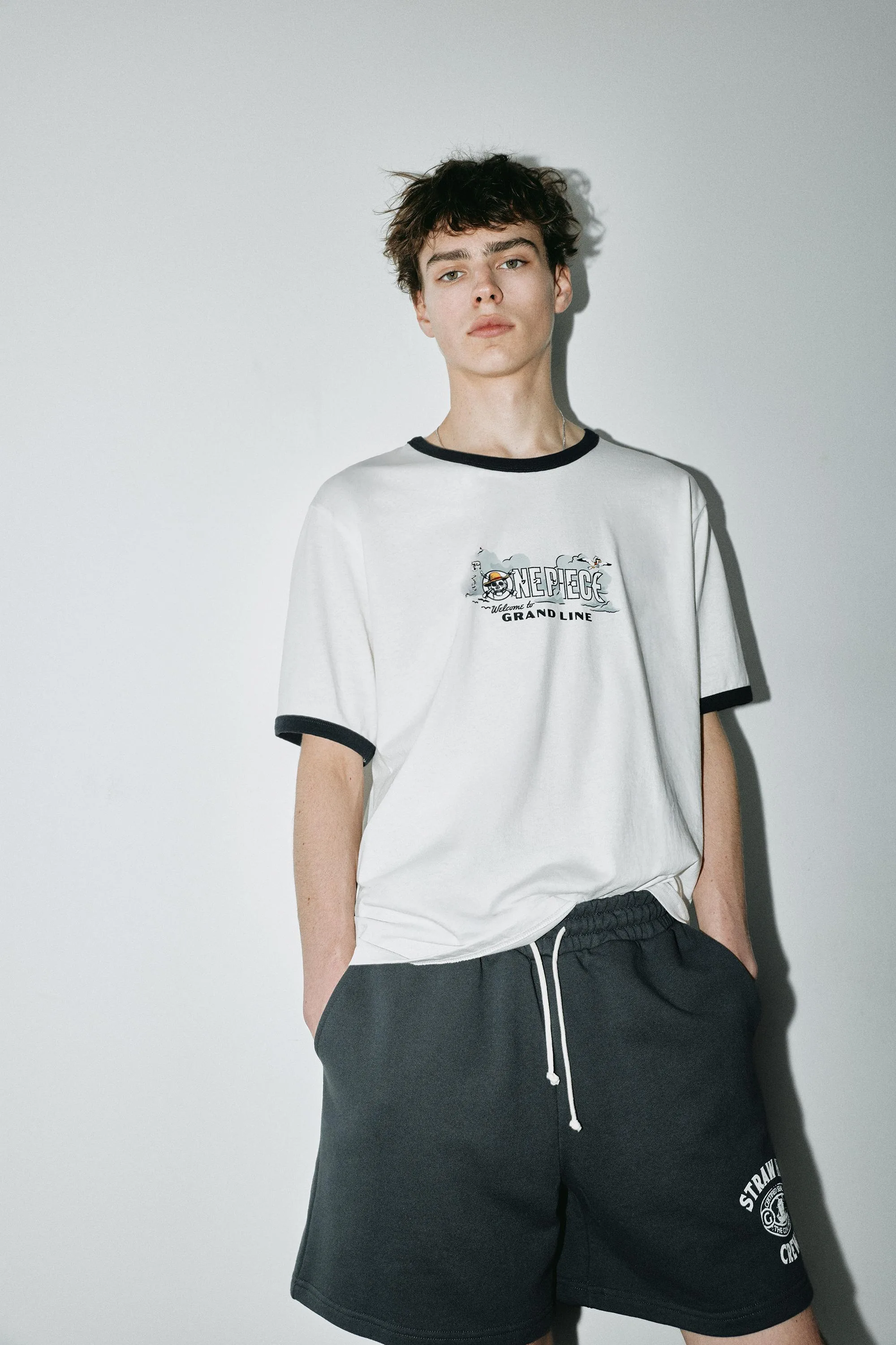 One Piece Rib T-Shirt (Size: ) - Pull&bear - FashionsVida