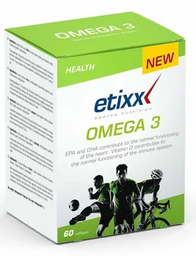 Capsules Omega 3 Softgels 60 Unités - Etixx - FashionsVida