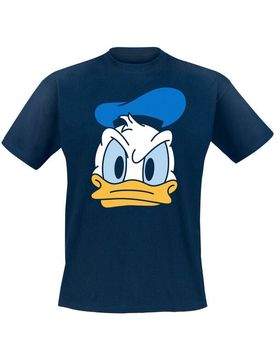 Disney T-Shirt - Donald - S bis 3XL - für Männer - Größe XL - blau - Lizenzierter Fanartikel - Männer - male