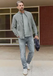 Street One Slim Leg Jeans male Grau