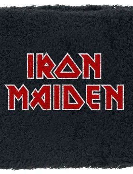 Schweißband - Logo - Wristband - schwarz - Lizenziertes Merchandise! - Unisex - unisex - Iron Maiden - FashionsVida