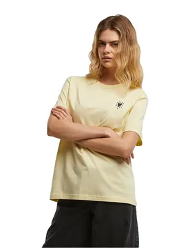 Maglietta A Maniche Corte Tb8978 Soft Yellow 2XL - Urban classics - FashionsVida