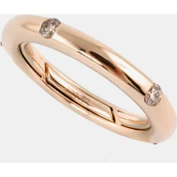 Anillo Pop de oro y diamantes brown