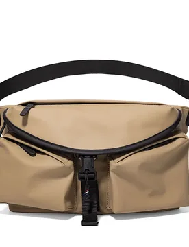 Trendy Crossbody Bag, Fashionable Street Backpack, Commuter Cycling Bag, Unisex Motorcycle Bag, Waterproof Messenger Bag, Simple Solid Color Casual Ba - Aliexpress - FashionsVida
