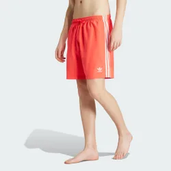 Short da nuoto Adicolor 3-Stripes 8-Inch S Lucid Red
