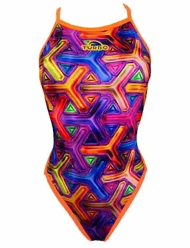 Revolution Swimsuit Orange 3XL Women - TURBO - FashionsVida