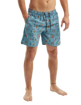Short De Bain 17´ Sb Aloha Teal 36