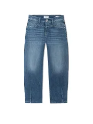 Jeans Balloon Fit longueur 7/8 bleu 46/L27