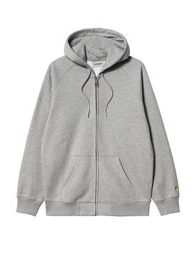 Sudadera con cremallera CHASE gris XL