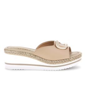 Sandali bianchi con zeppa platform e cinturino MK3313109 36