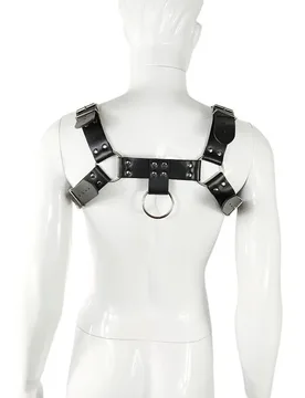 Man Adjustable Leather Harness Body Chain Chest Punk Belt Clubwear Costume Festival Bar Party Rave Sexy Clothing Accessories New - Aliexpress - FashionsVida