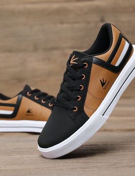 Zapatillas de skateboard casuales de caña baja para hombres, zapatos deportivos de moda en múltiples colores para el uso diario y caminar/correr al