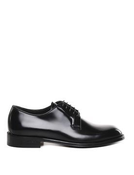 Scarpe classiche in pelle con logo